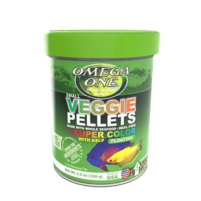 Omega One Small Floating Kelp Pellets Fish Food 3.5-oz Click for larger image Omega One Small Floating Kelp Pellets Fish Food 3.5-oz Click for larger image