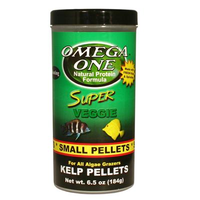 Omega One Small Floating Kelp Pellets Fish Food 6.5-oz Click for larger image Omega One Small Floating Kelp Pellets Fish Food 6.5-oz Click for larger image