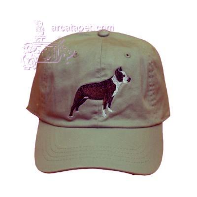 Cap 100% Cotton with Embroidered Pit Bull Terrier Cap 100% Cotton with Embroidered Pit Bull Terrier