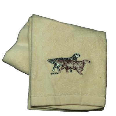Cotton Terry Cloth Dog Hand Towel with English Setter Cotton Terry Cloth Dog Hand Towel with English Setter