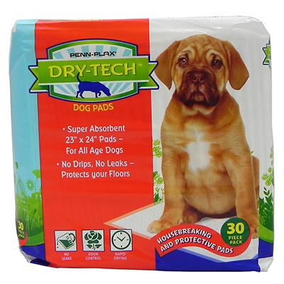 Dry-Tech Dog Housebreaking Pads 30 Pack Click for larger image