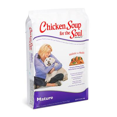Chicken Soup for the Dog Lover's Soul Mature Dog Food 15lb Chicken Soup for the Dog Lover's Soul Mature Dog Food 15lb