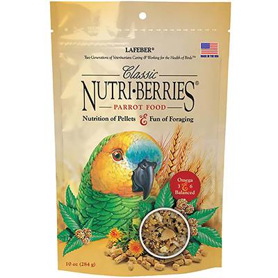 Lafeber NutriBerries Parrot 10 ounce Food Click for larger image Lafeber NutriBerries Parrot 10 ounce Food Click for larger image