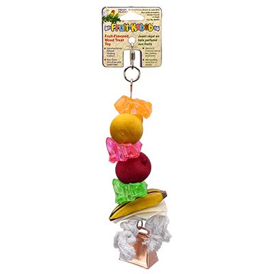Penn Plax Fruit Kabob Large Bird Toy Penn Plax Fruit Kabob Large Bird Toy