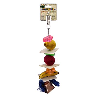 Penn Plax Fruit Kabob Extra Large Bird Toy Click for larger image Penn Plax Fruit Kabob Extra Large Bird Toy Click for larger image