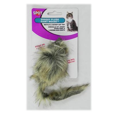 Fur Mouse Large Cat Toy Click for larger image