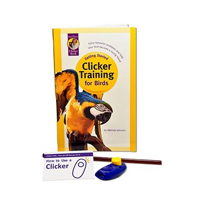 Clicker Fun Kit Training Kit for Birds Click for larger image