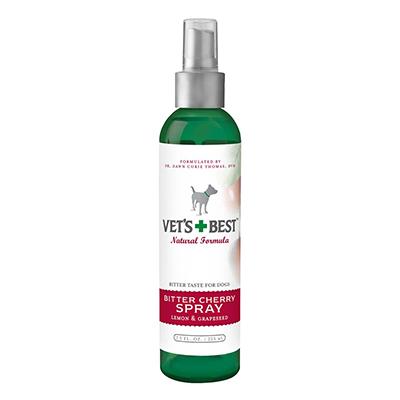 Vets Best Bitter Cherry Spray 7.5 oz Pet Taste Deterrent Click for larger image Vets Best Bitter Cherry Spray 7.5 oz Pet Taste Deterrent Click for larger image
