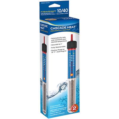Submersible Heater 7in 50 Watt for 10 Gallon Aquarium Click for larger image