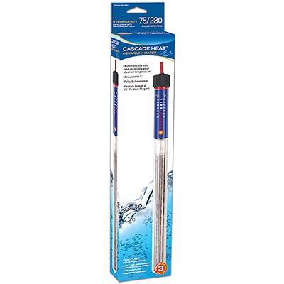 Heater Submersible 13inch 300 Watt up to 75gal/280L Aquarium Click for larger image Heater Submersible 13inch 300 Watt up to 75gal/280L Aquarium Click for larger image