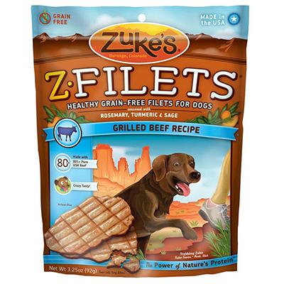 Zuke's Z-Filets Basted Beef Dog Treat Zuke's Z-Filets Basted Beef Dog Treat