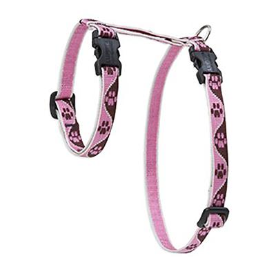 Nylon Dog Harness Tickled Pink 12-20 inch H-Style Nylon Dog Harness Tickled Pink 12-20 inch H-Style