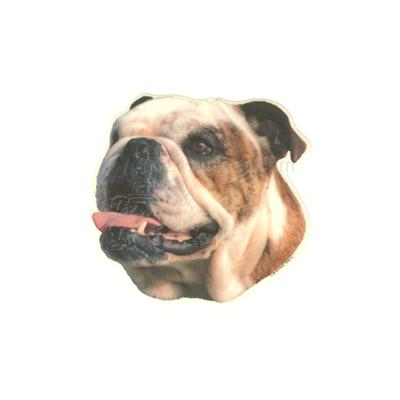 Double Sided Dog Decal Bulldog Double Sided Dog Decal Bulldog