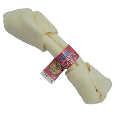 Bulk Rawhide Bones 7-8 inch Knotted Dog Chews Click for larger image