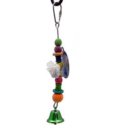 Mini Spools, Beads, and Rope Toy Small Bird Toy Click for larger image Mini Spools, Beads, and Rope Toy Small Bird Toy Click for larger image