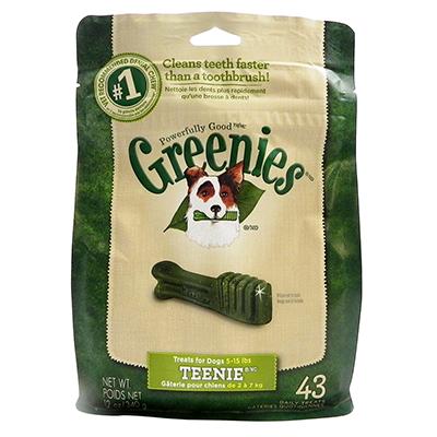 Greenies Teenie Size Dog Dental Treat 43 Pack Click for larger image