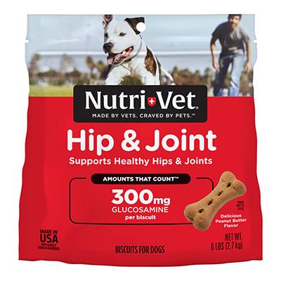 Nutri-Vet Glucosamine Wafers Peanut Butter 6 lb bag Nutri-Vet Glucosamine Wafers Peanut Butter 6 lb bag