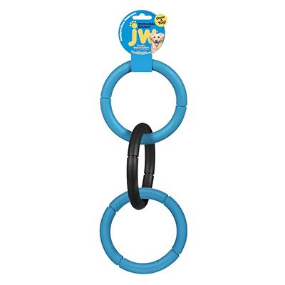 Invincible Chains Rubber Dog Toy Large Click for larger image