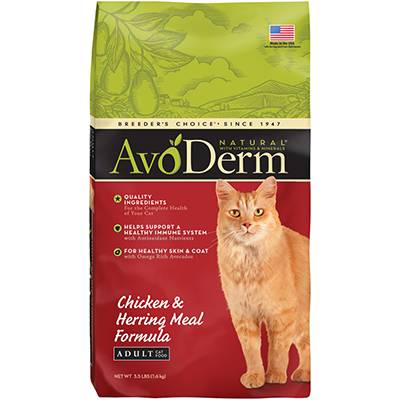 AvoDerm Natural Chicken & Herring Cat Food 3.5 lb AvoDerm Natural Chicken & Herring Cat Food 3.5 lb