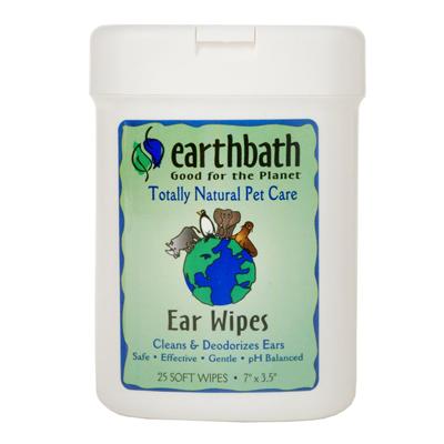 Earthbath Totally Natural Soft Pet Ear Wipes Click for larger image Earthbath Totally Natural Soft Pet Ear Wipes Click for larger image