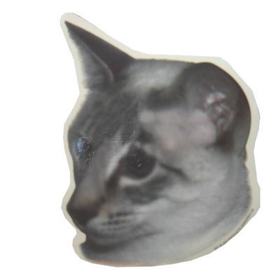 Double Sided Decal Cat Siamese Blue Point Double Sided Decal Cat Siamese Blue Point
