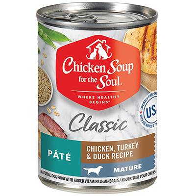 Chicken Soup for the Dog Lovers Soul Senior Case 13 oz Cans Chicken Soup for the Dog Lovers Soul Senior Case 13 oz Cans