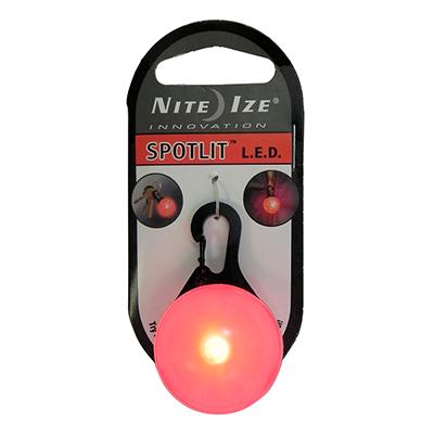 Nite Ize SpotLit Pet Light RED Click for larger image
