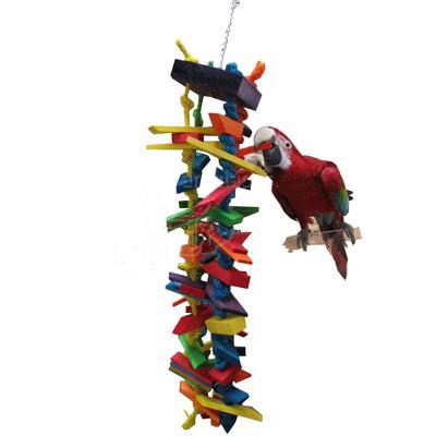 Bird Brainers Strings of Wood Bird Toy Click for larger image