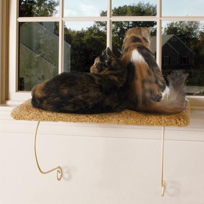 Meow Town Cat Carpeted Window Perch Meow Town Cat Carpeted Window Perch