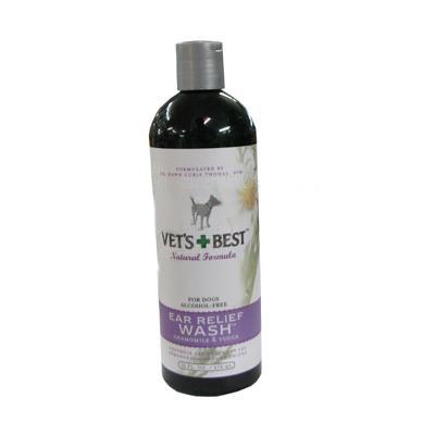 Veterinarian's Best Natural Care Pet Ear Relief Wash 16 oz Click for larger image Veterinarian's Best Natural Care Pet Ear Relief Wash 16 oz Click for larger image