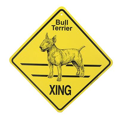 Xing Sign Bull Terrier Plastic 10.5 x 10.5 inches Click for larger image Xing Sign Bull Terrier Plastic 10.5 x 10.5 inches Click for larger image