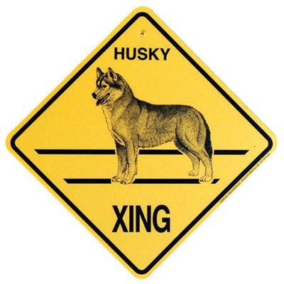 Xing Sign Husky Plastic 10.5 x 10.5 inches
