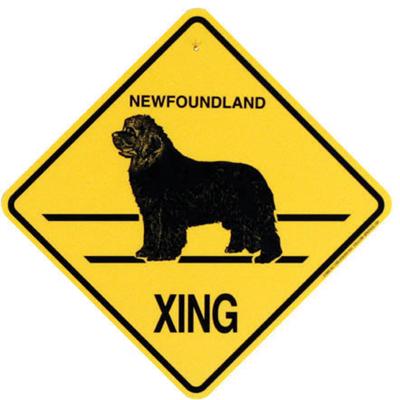 Xing Sign Newfoundland Plastic 10.5 x 10.5 inches Click for larger image Xing Sign Newfoundland Plastic 10.5 x 10.5 inches Click for larger image