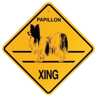 Xing Sign Papillon Plastic 10.5 x 10.5 inches
