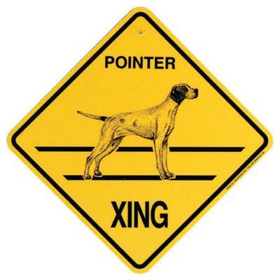 Xing Sign Pointer Plastic 10.5 x 10.5 inches Xing Sign Pointer Plastic 10.5 x 10.5 inches