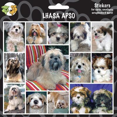 Arf Art Dog Sticker Pack Lhasa Apso Arf Art Dog Sticker Pack Lhasa Apso