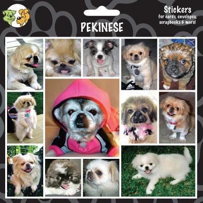Arf Art Dog Sticker Pack Pekingese Click for larger image
