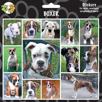 Arf Art Dog Sticker Pack Boxer Arf Art Dog Sticker Pack Boxer
