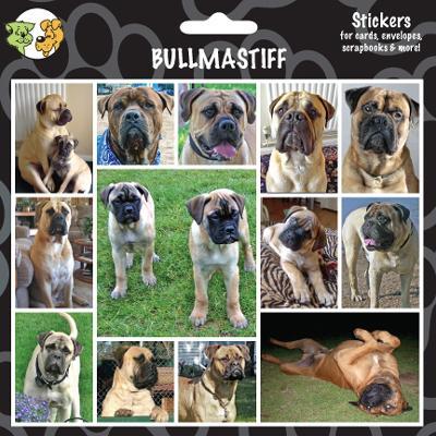 Arf Art Dog Sticker Pack Bull Mastiff Click for larger image