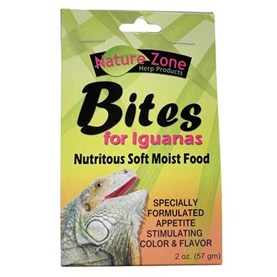 Nature Zone Passion Fruit Flavored Iguana Total Bites 2 oz Nature Zone Passion Fruit Flavored Iguana Total Bites 2 oz