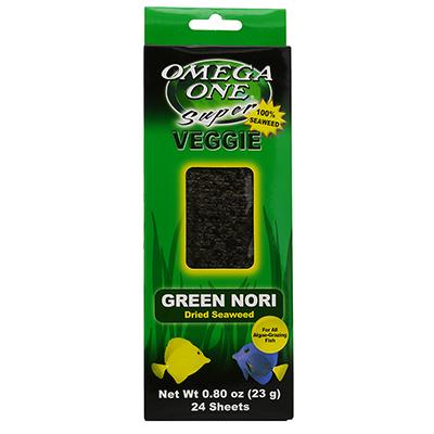 Omega One Super Veggie Green Seaweed Fish Food 24ct. Click for larger image Omega One Super Veggie Green Seaweed Fish Food 24ct. Click for larger image