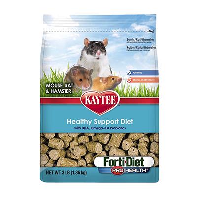 Kaytee Forti-Diet Mouse and Rat Food 3 lb Click for larger image