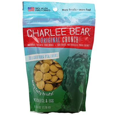 Charlee Bear Cheese and Egg Dog Training Treats 6 oz bag Click for larger image Charlee Bear Cheese and Egg Dog Training Treats 6 oz bag Click for larger image