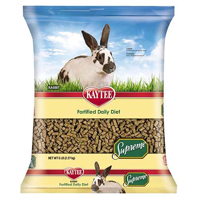 Kaytee Rabbit Supreme Fortified Daily Food Blend 5 lb Kaytee Rabbit Supreme Fortified Daily Food Blend 5 lb