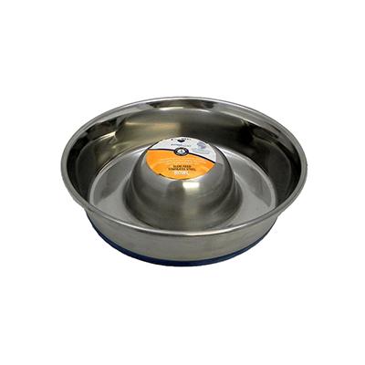 Stainless Slow Feed Dog Bowl Small Click for larger image Stainless Slow Feed Dog Bowl Small Click for larger image