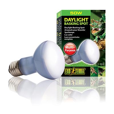 50 Watt Daylight Basking Terrarium Bulb from Exo Terra Click for larger image 50 Watt Daylight Basking Terrarium Bulb from Exo Terra Click for larger image