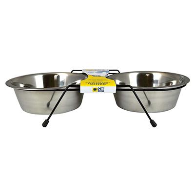 Steel Bowl Dog Diner 2 Qt Steel Bowl Dog Diner 2 Qt