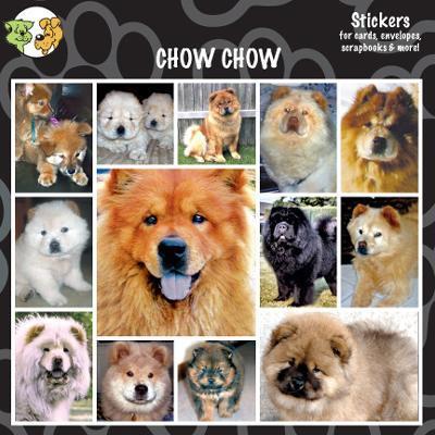 Arf Art Dog Sticker Pack Chow Chow Arf Art Dog Sticker Pack Chow Chow
