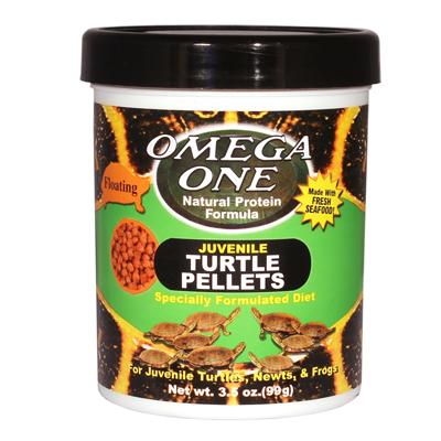 Omega One Juvenile Floating Turtle Pellets 3.5oz Click for larger image Omega One Juvenile Floating Turtle Pellets 3.5oz Click for larger image