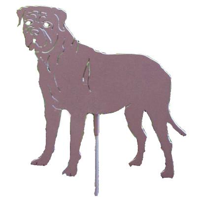 Haute Steel Garden Stake Bull Mastiff Haute Steel Garden Stake Bull Mastiff
